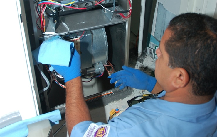 Home furnace repair near Pasadena, California