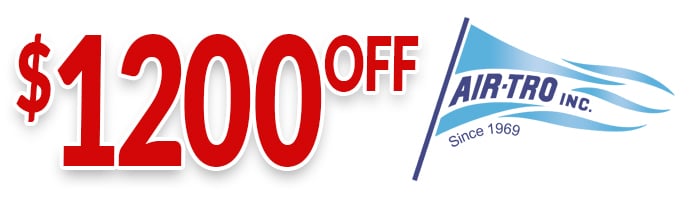 $1200 OFF High Efficiency Air Conditioners