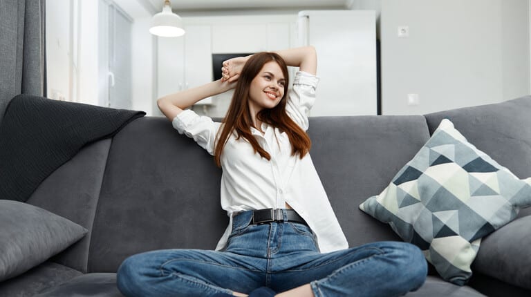 Photo Catalytic Oxidizers - woman breathing easier